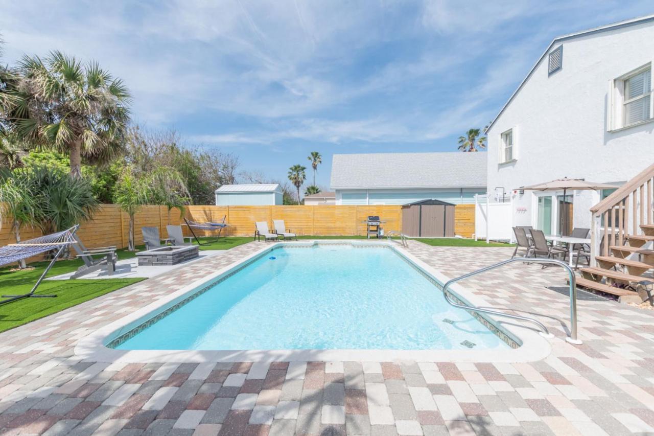 Atlantic View Heated Pool Spa Firepit Beach St. Augustine Bagian luar foto